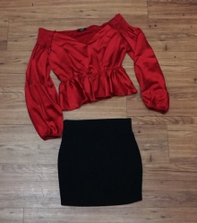 blouse & skirt